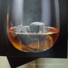 piedra natural de lava dados cubo piedra whisky